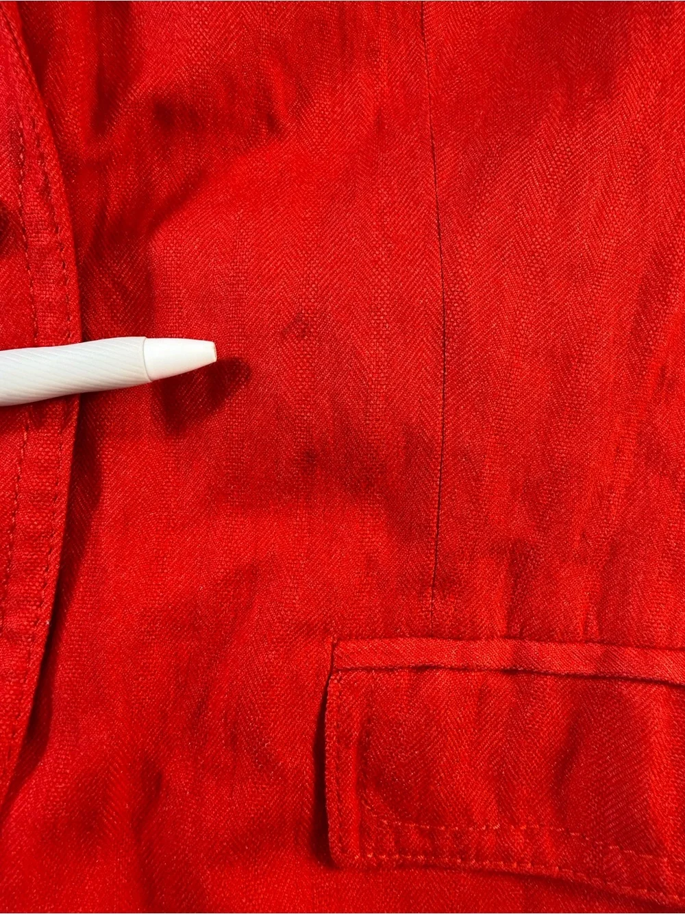 J. Crew Red Schoolboy Tailored Single-Breasted Blazer